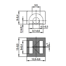 B65843A0000R035 Ферритовый компонент